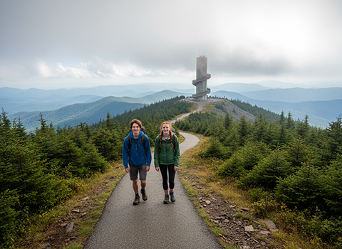 Clingmans Dome Observation Tower Trail